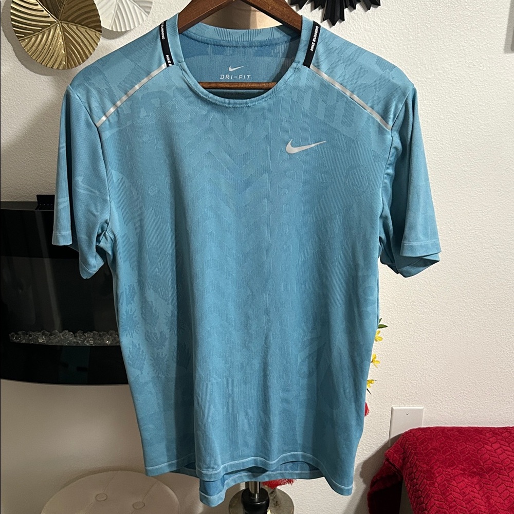 Nike Men's Light Dress Blue Dri-FIT Tee
